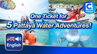 One Ticket for 5 Pattaya Water Adventures!