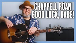 Chappell Roan Good Luck, Babe! Guitar Lesson + Tutorial