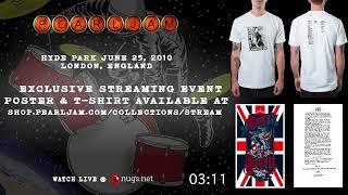 Pearl Jam  - Full Set - June 25, 2010 Live At Hyde Park in London, England