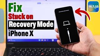 Fix- support.apple.com/iphone/restore iPhone X! [Get Out of Recovery Mode]