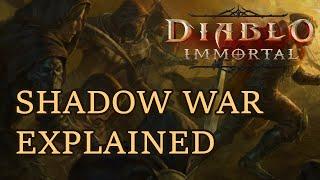 Shadow War Battle Explained - Diablo Immortal