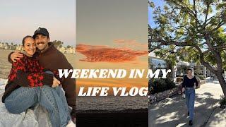 weekend in my life vlog | exploring LA, Pacific Palisades farmers market, healthy cooking