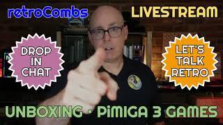 "What's in the Box?" and I Play Five Amiga Games on the PiMIGA 3!