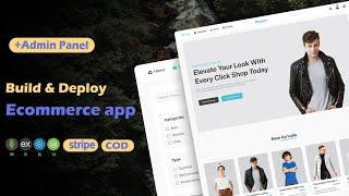 Build and Deploy Mern Stack Ecommerce Website React, Mongodb, Express, Node, and Tailwind CSS