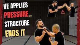 How Wing Chun Redirects Pressure – Even Against Bigger Opponents - KFR #419