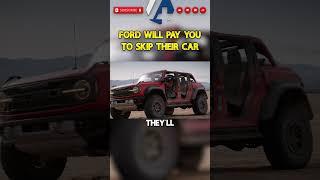 Ford Pays You To NOT Buy Their Cars? Why!?