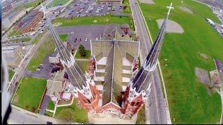 Historic Churches of Detroit, Part 1 - Filmed by DJI Phantom 2 Drone