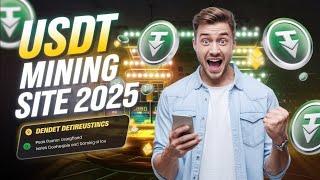 Best Usdt Mining Site 2025 | New Usdt Earning Platform Today | Passive Income