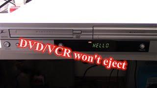 DVD / VCR Tray Fix Won't Eject