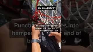 This DIY ball return is incredible 