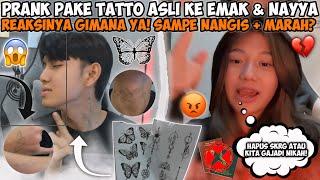 PASANG TATTO FULL DI TANGAN DAN LEHER! INI REAKSI EMAK, TEMAN DAN PACAR KETIKA TAU