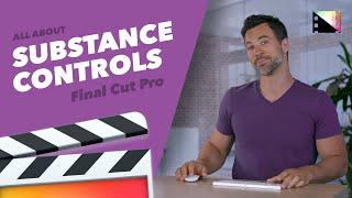 How to Adjust 3D Title Substance Controls in Final Cut Pro X