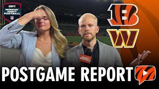 Postgame Report: Cincinnati Bengals LOSE to Commanders | Instant REACTION