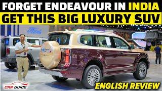 FORD ENDEAVOUR in India NOT Required  Bigger than Fortuner | GWM Tank 500 | Politician Luxury SUV