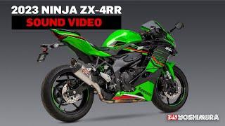 2023 Kawasaki ZX-4RR Stock vs. Yoshimura AT2 Slip-on