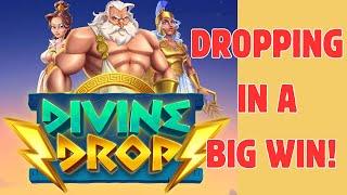 $1 bet   4 Scatter Bonus on Hacksaw Gaming's Divine Drop   Modo US