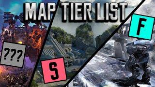 War Robots Map Tier List [WR]