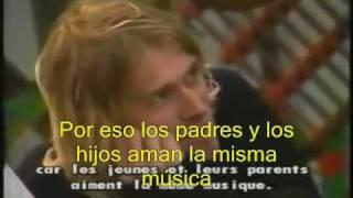 Entrevista NIRVANA, en 1991.  Subtitulado al español.