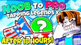 NOOB To PRO No ROBUX Tapping Legends X #2 | I spent 18 hours to get a EVENT SECRET PET