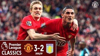 Premier League Classic | Manchester United 3-2 Aston Villa | 2008/09 | Macheda debut goal