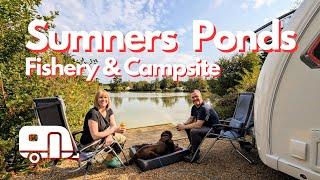 Lakeside Pitch at Sumners Ponds| Caravan Vlogs from Mac & Sarah