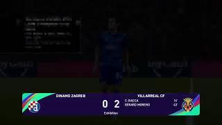 Dinamo Zagreb vs Villareal||full match|2021