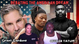 BILLIONAIRE Grant Cardone & Officer Tatum Both DEBUNK The LUNATIC LEFT And The DEMONIC Agenda.