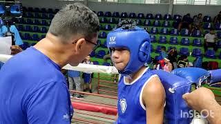 Fabricio Rostran Vs Arnold Blandon, 90 LB. Evento Team Quintana. Domingo 1 de Junio 2025. Boxeo.