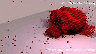 Testing the Blender Molecular Addon by Pyroevil