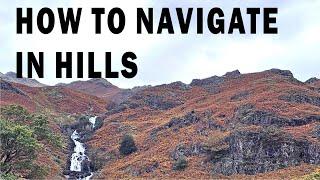 THIS is how to navigate in hills