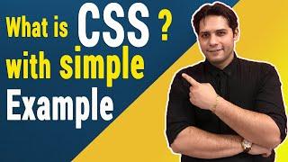 What is CSS ? with Simple Example for beginners ! - CSS tutorial 2022