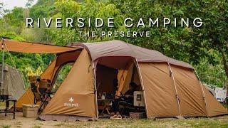 Riverside Camping | Snow Peak Elfield | The Preserve Tanay |