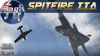 War Thunder - Spitfire IIa - Realistic Battle