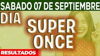 Resultado del SUPER ONCE Sorteo 1, Sorteo 2 y Sorteo 3 del Sábado 7 de Septiembre del 2024.