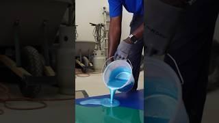 Epoxy is just so soothing to watch… #epoxy