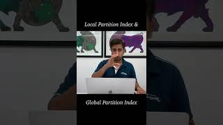 Local partition index & Global partition index #dbagenesis #oracle