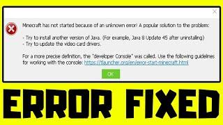 How to FIX Java Error in Minecraft/Tlauncher