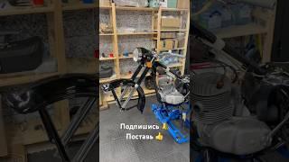 Реставрация мотоцикла Восход 2. Motorcycle Voshod restoration. #восход #jawa #иж #урал #днепр