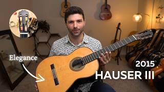 Hermann Hauser III 2015 Classical Guitar Review | GuitarCollection.com