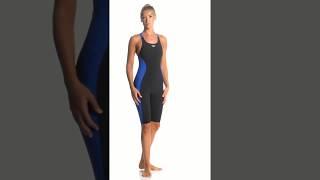 Speedo Women's Powerplus Kneeskin Tech Suit Swimsuit | SwimOutlet.com