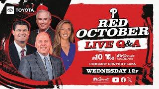 Phillies Red October Live Q&A | Wednesday 12pm