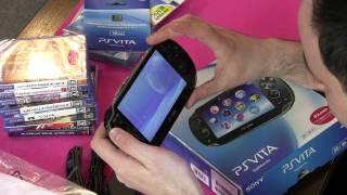 PS Vita Japan launch and unboxing