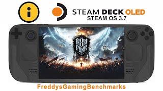 Frostpunk on Steam Deck OLED with Steam OS 3.7