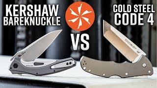 Cold Steel Code 4 vs Kershaw Bareknuckle: Sturdy Knife Locks Evolved