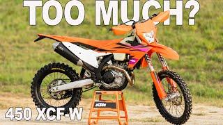 2024 KTM 450XCF-W Hard To Ride? - First Impressions