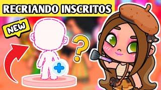 RECRIANDO MEUS INSCRITOS NO AVATAR WORLD - PARTE 01 | Aninha Games #avatarworld #pazu #games #jogos