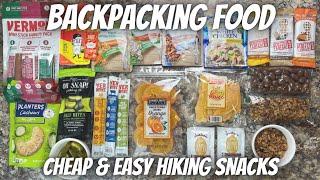 My Favorite GROCERY STORE BACKPACKING FOOD | Hiking Snacks