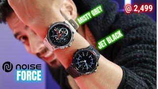 NoiseFit Force Rugged Round Dial Calling SmartWatch Under 2500 Rs in India | UNBOXING & REVIEW !