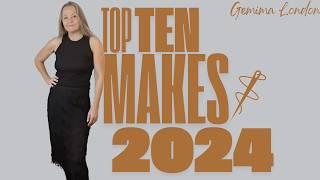 My Ten Top Makes of 2024 - plus all the patterns