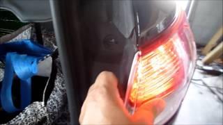 How to Remove and  Replace a Ford Escape Tail Light and bulb